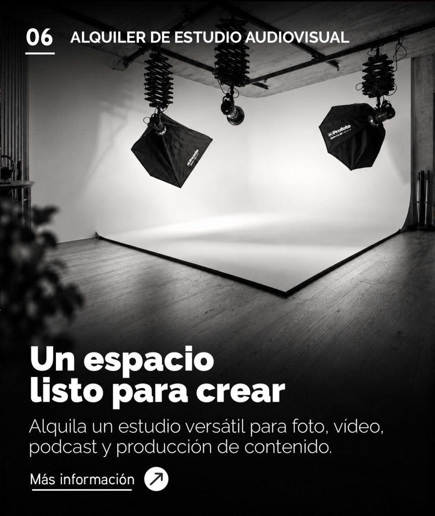 Alquiler de Estudio Fotográfico en Madrid