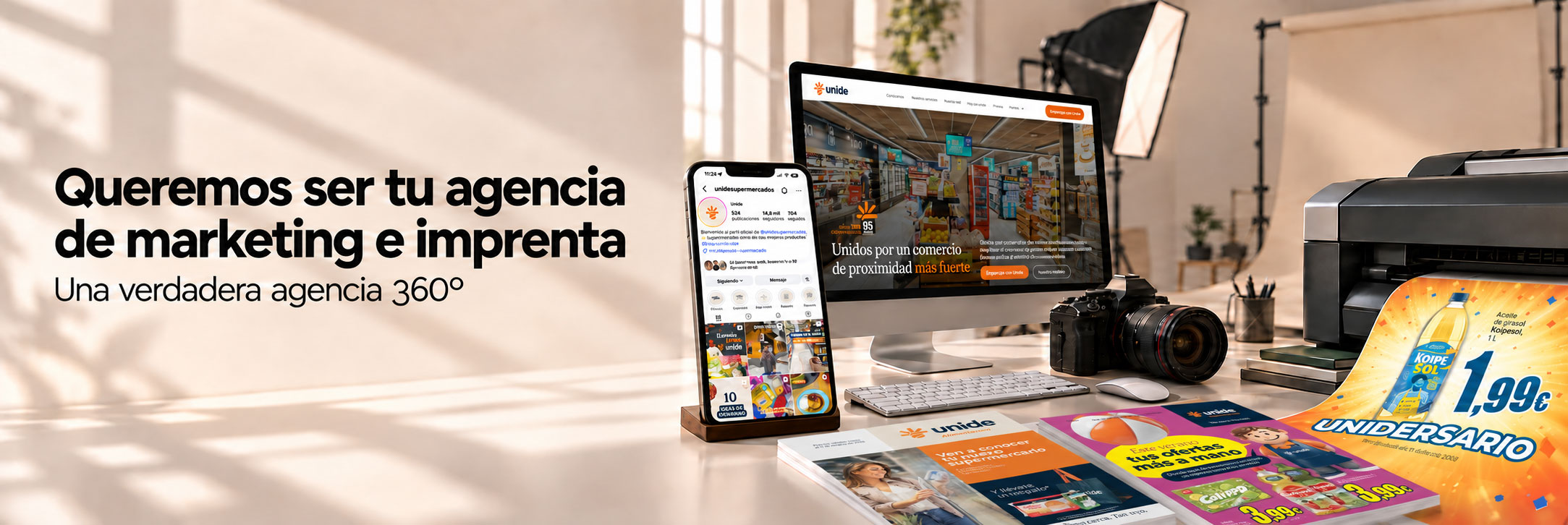 Agencia de Marketing 360 en Madrid
