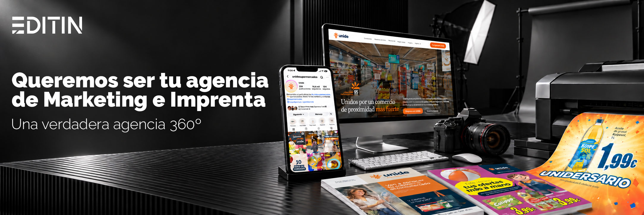 Agencia de Marketing 360º en Madrid